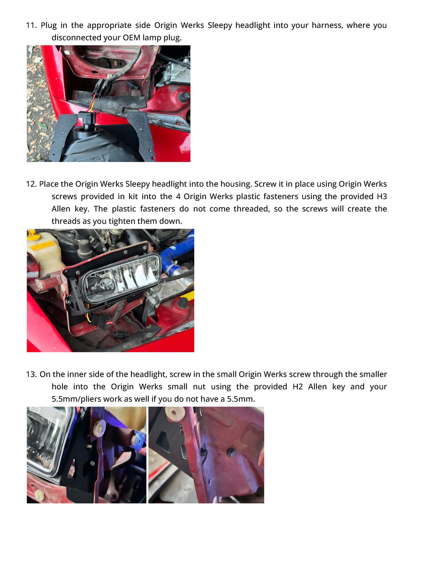 MIA Miata Sleepy Headlights